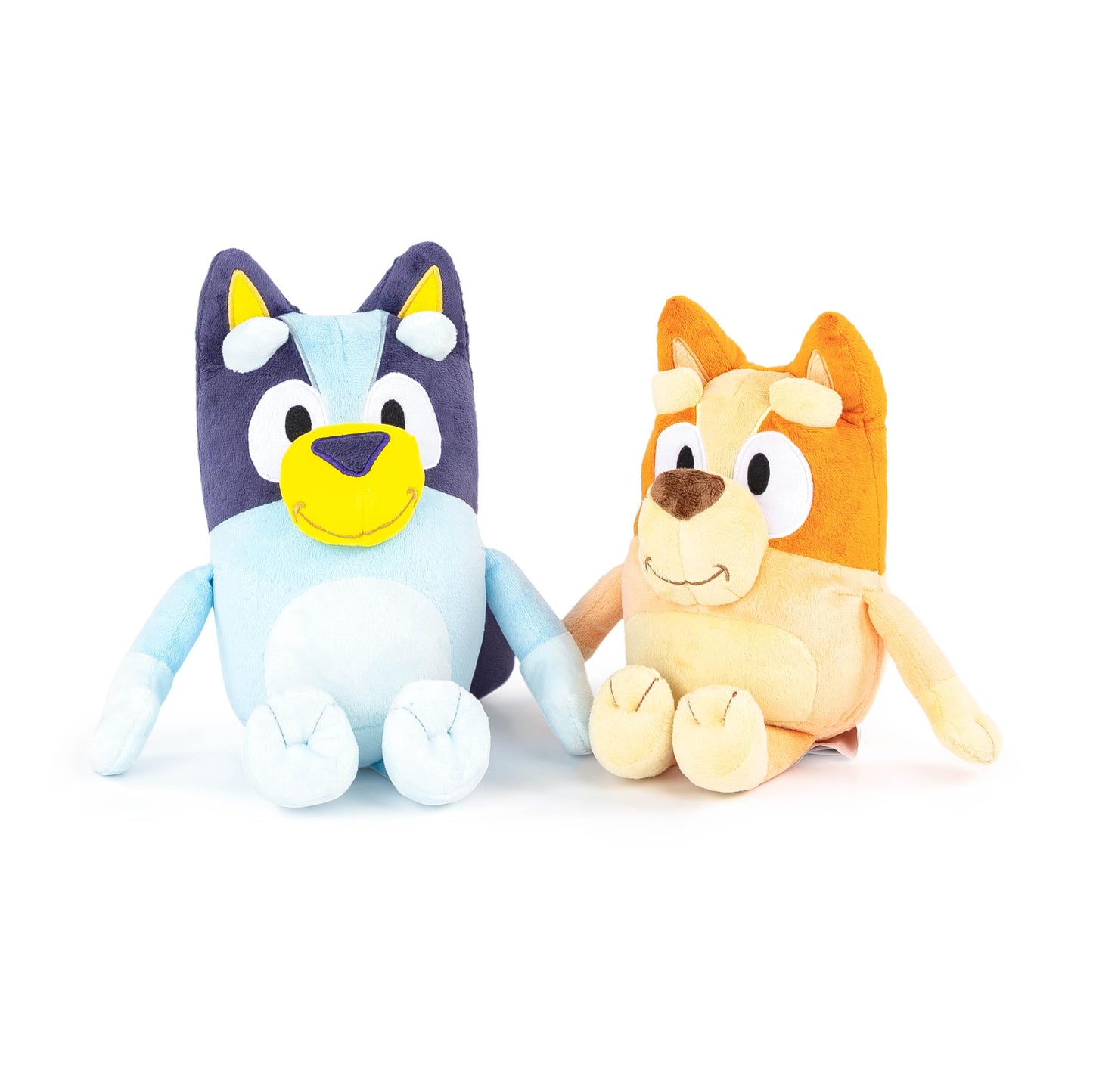 Jay Franco Bluey & Bingo Plush Pillow Buddy Set - Super Soft Character Pillows - Polyester Microfiber, 12 inches