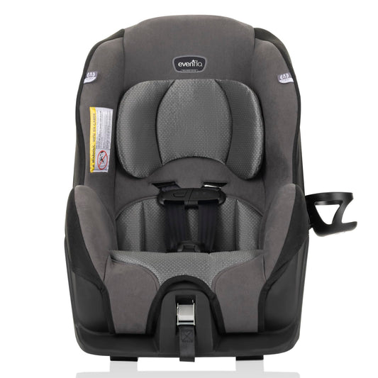 Evenflo Tribute LX Asiento de automóvil convertible liviano 2 en 1, apto para viajes (Gris Saturno)