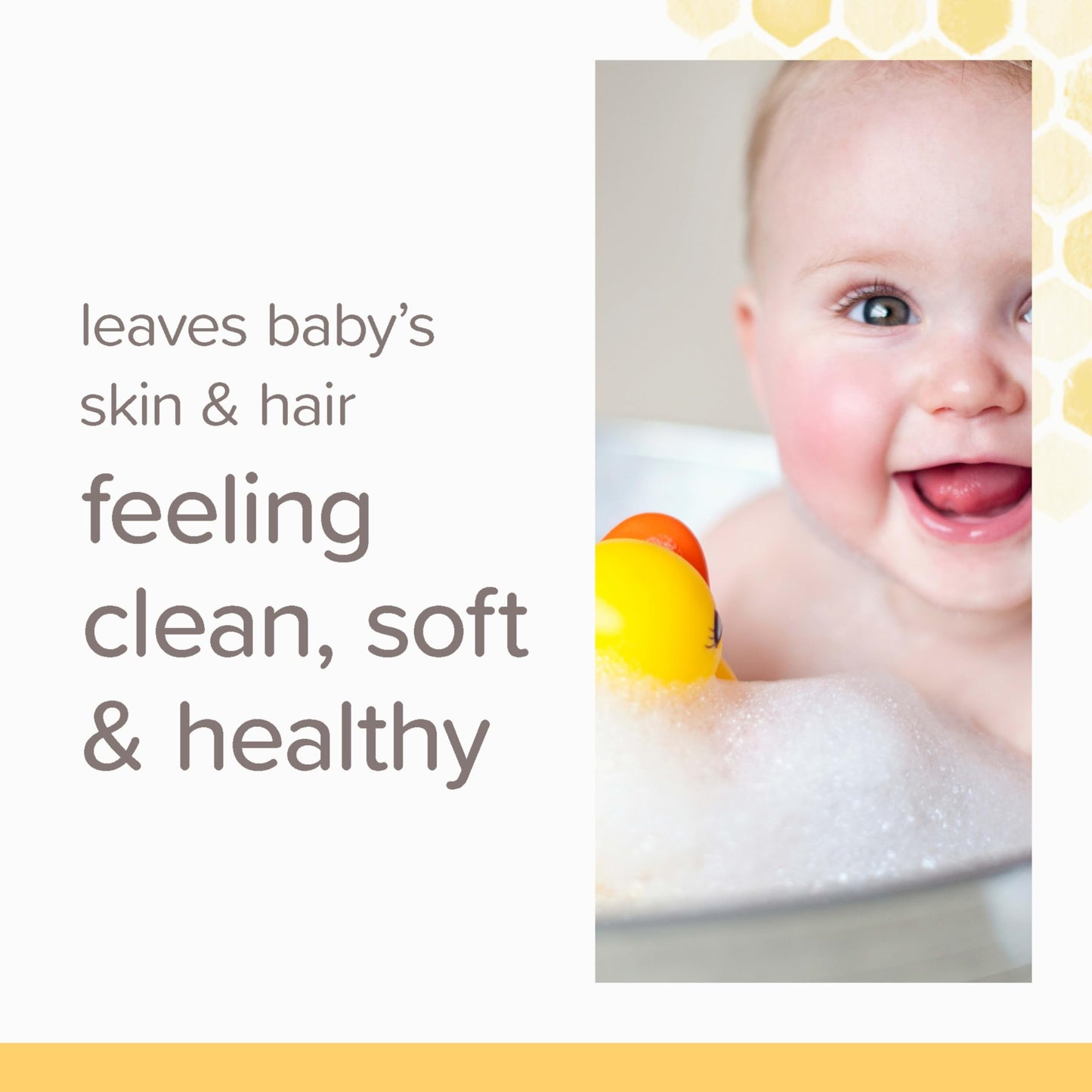 Burt's Bees Baby Shampoo and Wash Set, Fragrance Free, 2-in-1 Natural Origin Plant Based Formula for Sensitive Skin, Hypoallergenic, Tear-Free, Paraben Free, Pediatrician Tested, 21 oz Bottle
