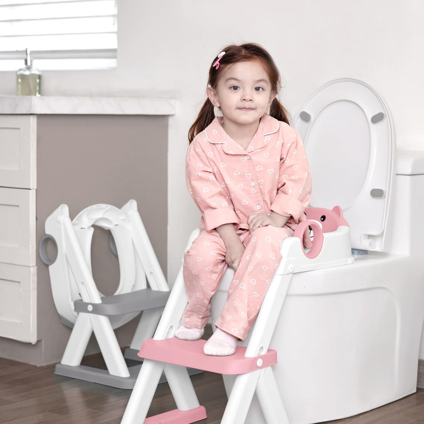 Training Toilet Ladder, Multi-Use, Convenient and Suitable for Most Situations，Girls, Boys