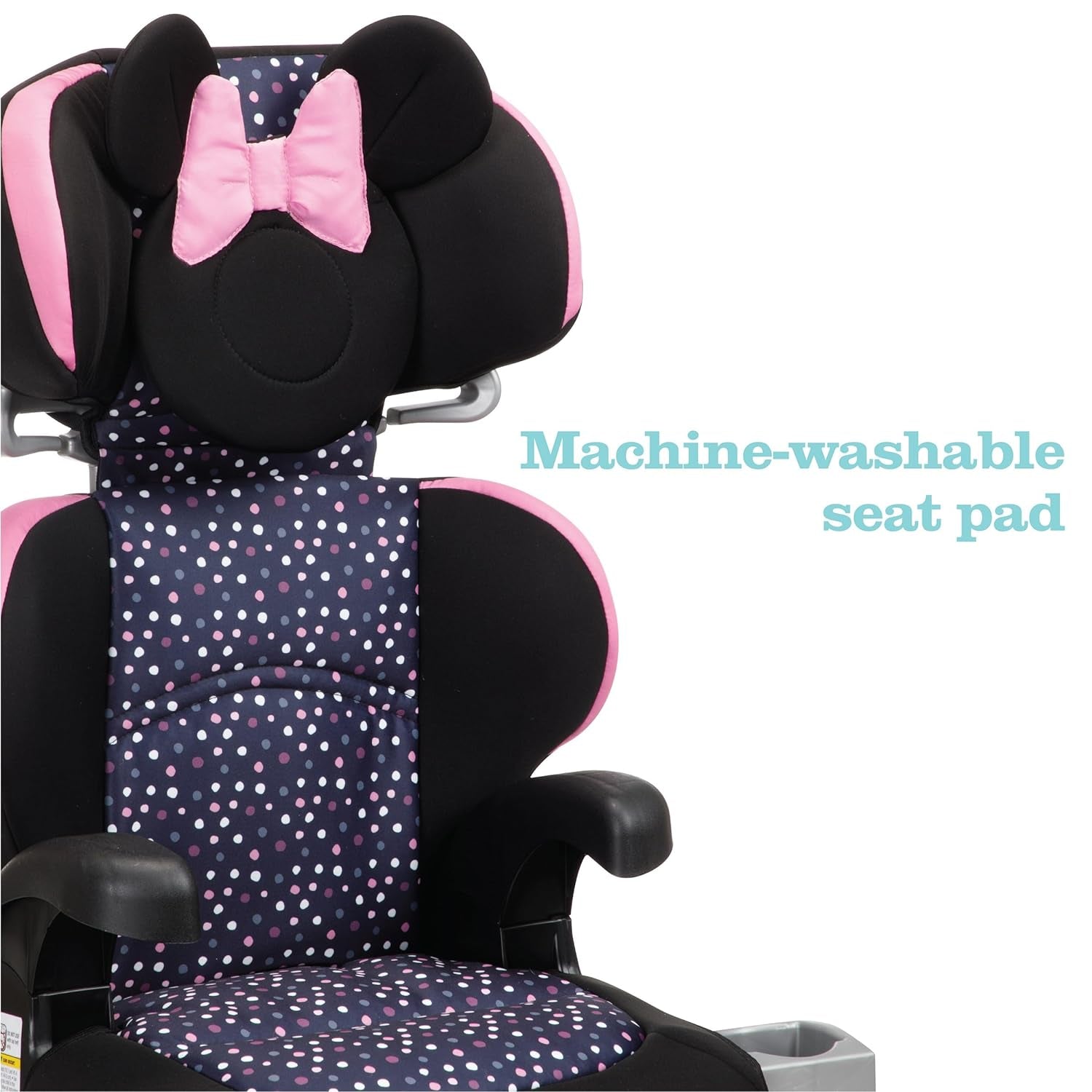 Baby Pronto! Belt-Positioning Booster Car Seat, Belt-Positioning Booster: 40–100 Pounds, Minnie Dot Party