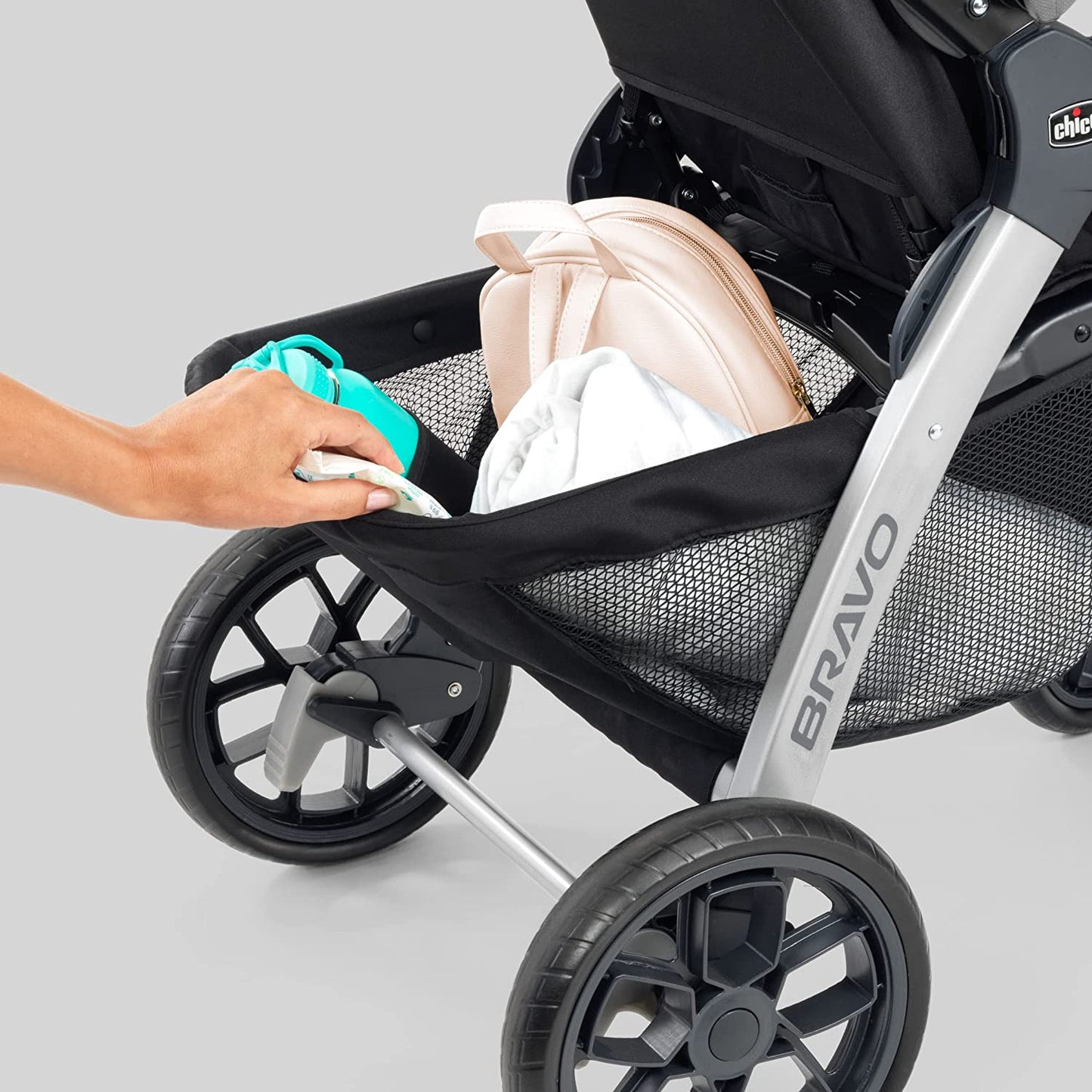 Bravo Trio Travel System - Ava | Grey