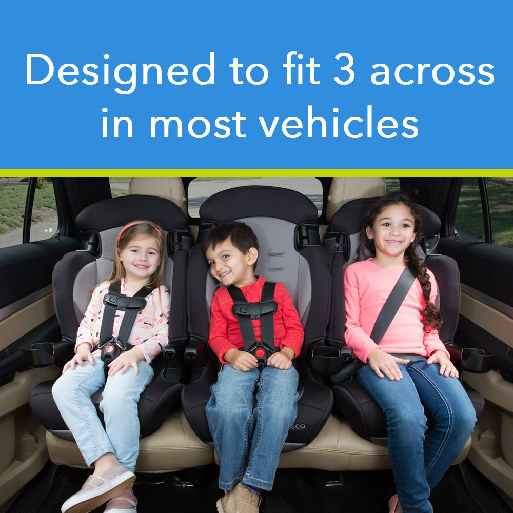 Finale DX 2-In-1 Booster Car Seat, Forward Facing 40-100 Lbs, Rainbow