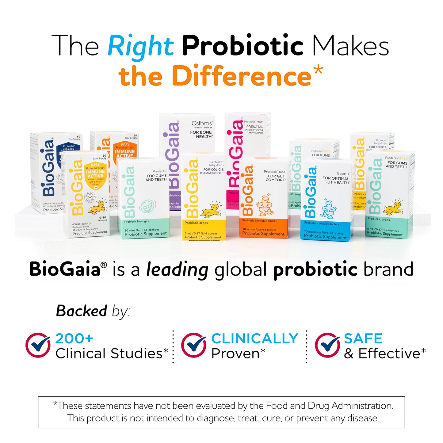 BioGaia Protectis Immune Active Baby | Probiotic + Vitamin D | Promotes The Development of Healthy Immune & Digestive Systems in Babies & Infants | 50 Day Supply