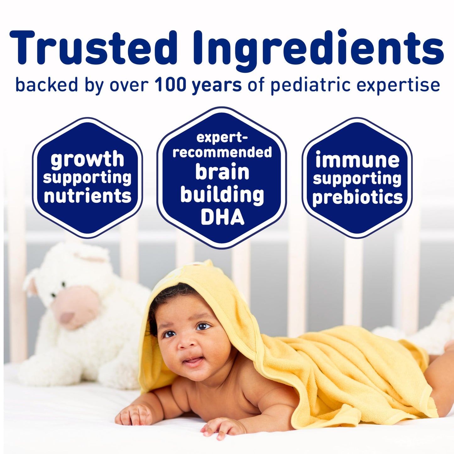 Enfamil Infant Formula, Milk-based Baby Formula with Iron, Brain-Building Omega-3 DHA & Choline, Dual Prebiotic Blend for Immune Support, Baby Milk, 84.4 Oz Powder Can