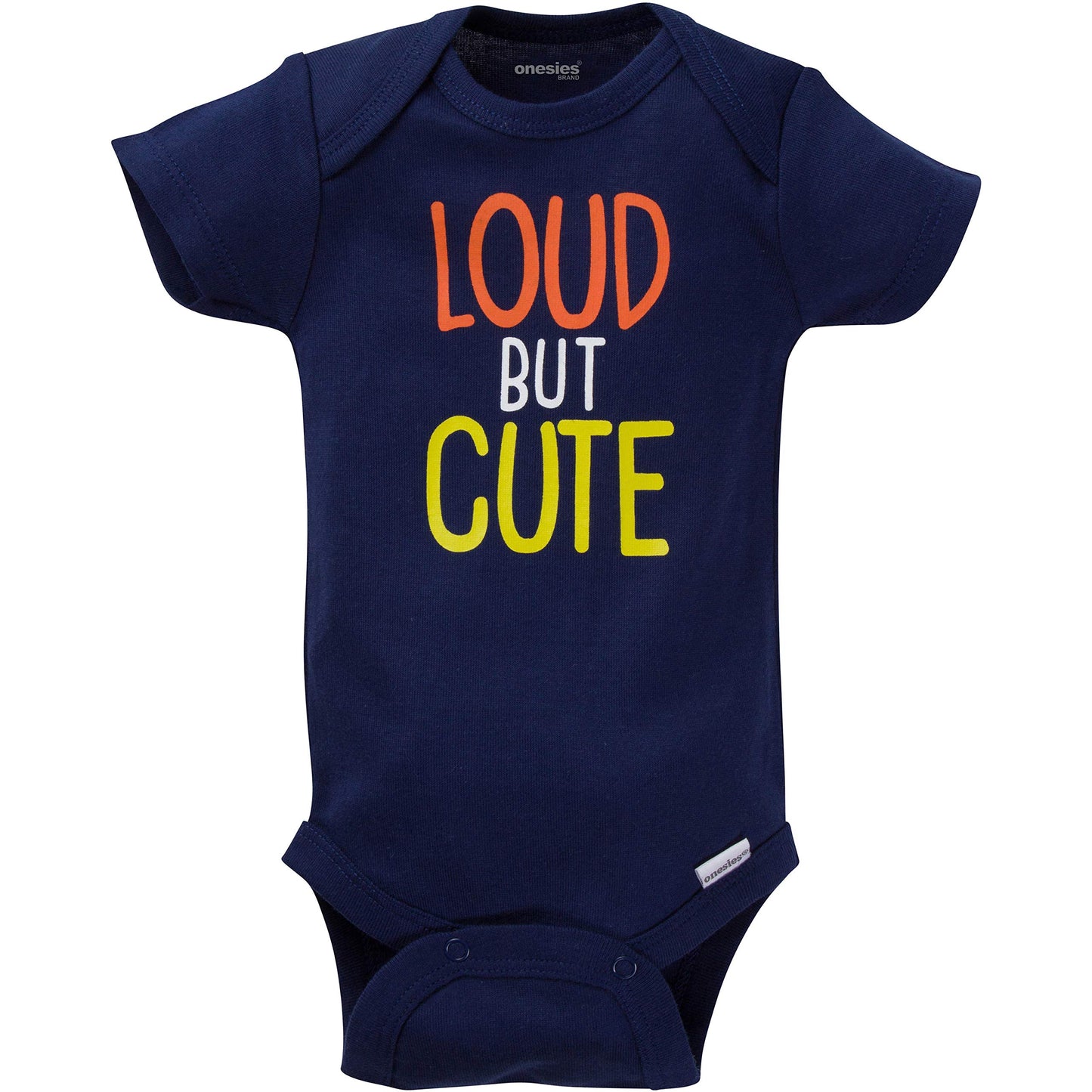 Onesies Brand Baby Boys' 8-Pack Short Sleeve Mix & Match Bodysuits, Loud Cute Dog, 0-3 Months