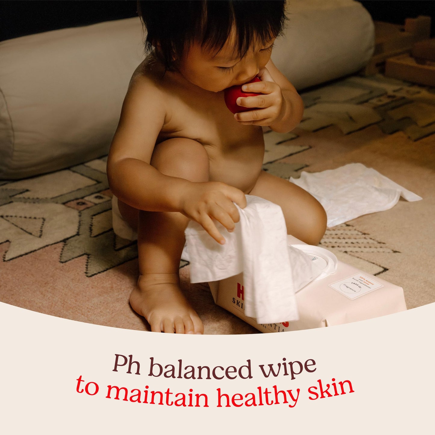 Huggies Skin Essentials Baby Wipes, Hypoallergenic, 99% Water, 10 Flip Top Packs (560 Wipes Total)