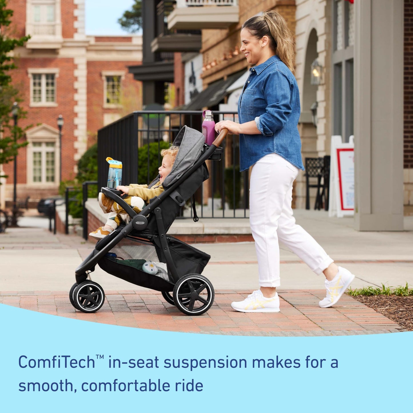Graco Outpace LX All-Terrain Travel System - Includes SnugRide 30 Lite Infant Car Seat, Briggs, High-Performance Stroller/Car Seat Combo, Practical & Durable