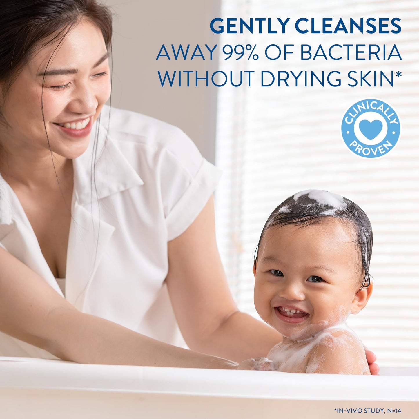 Cetaphil Baby Wash & Shampoo with Organic Calendula, Tear Free, Paraben, Colorant and Mineral Oil Free, 13.5 Fl. Oz