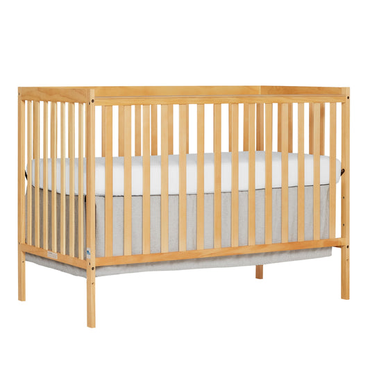 Cuna convertible 5 en 1 Dream On Me Synergy en color natural, certificación Greenguard Gold