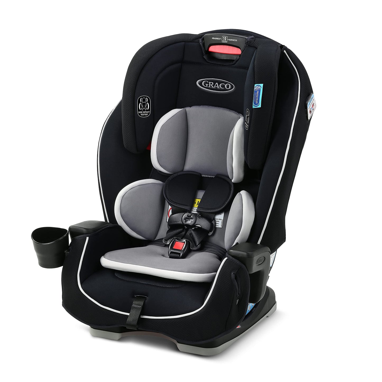 Silla de auto 3 en 1 Landmark de Graco | 3 modos de uso, desde el asiento orientado hacia atrás hasta el asiento elevador para automóvil con respaldo alto, Wynton