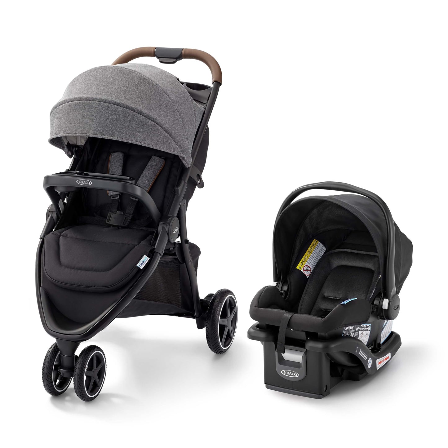 Graco Outpace LX All-Terrain Travel System - Includes SnugRide 30 Lite Infant Car Seat, Briggs, High-Performance Stroller/Car Seat Combo, Practical & Durable