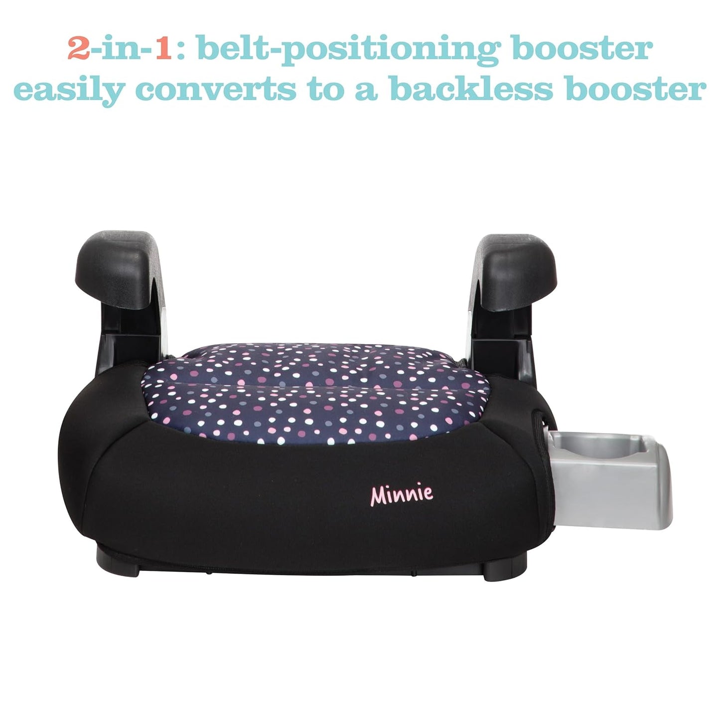 Baby Pronto! Belt-Positioning Booster Car Seat, Belt-Positioning Booster: 40–100 Pounds, Minnie Dot Party