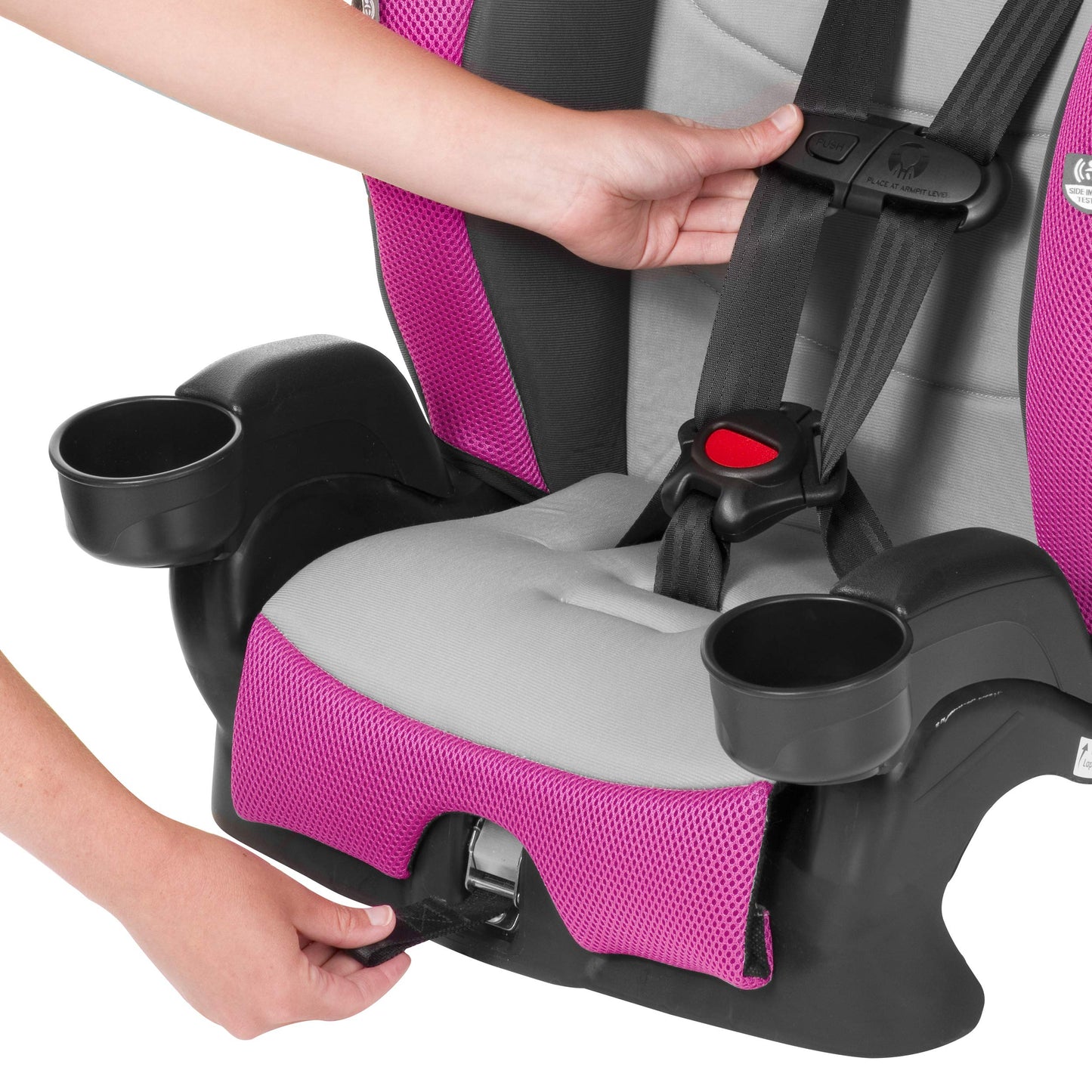 Chase Plus 2-in-1 Booster Car Seat (Geneva Pink)