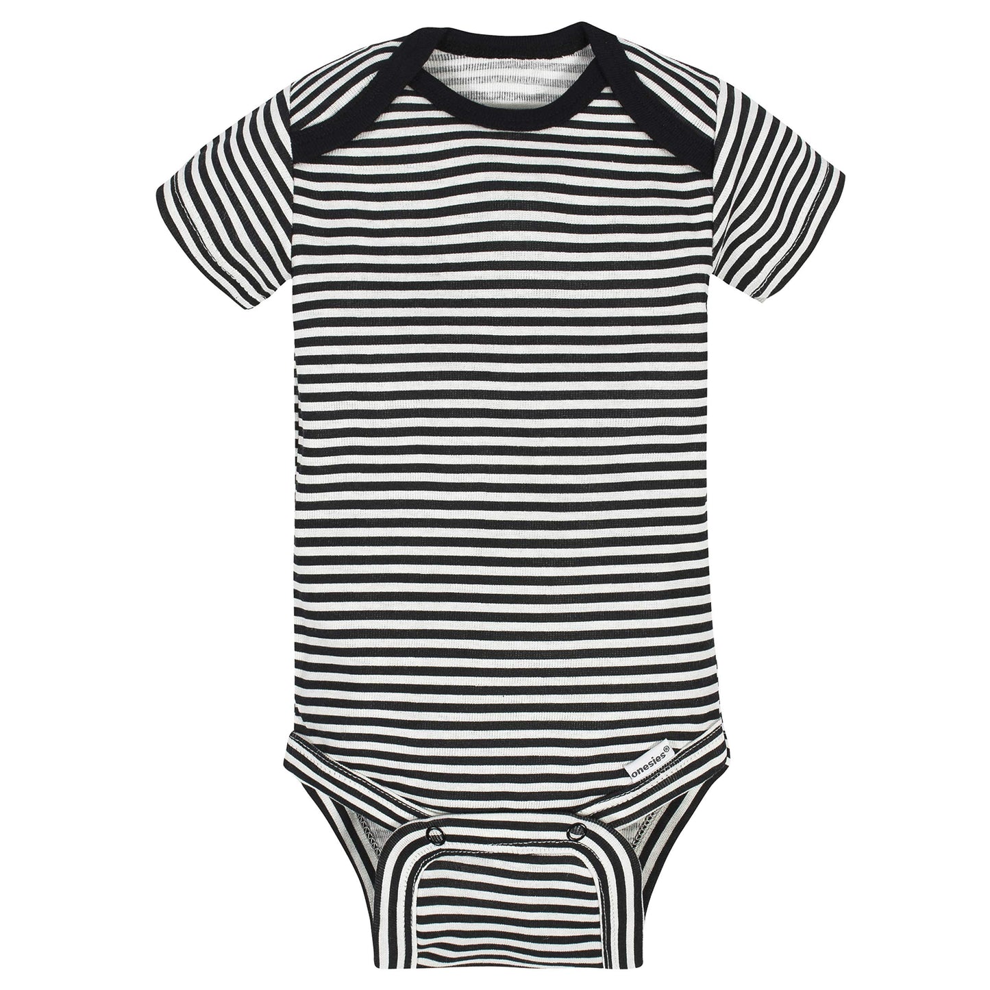 Onesies Brand Conjunto unisex para bebé, 3 monos y 3 pantalones, mezcla y combina, recién nacido hasta 12 meses, rayas de tigre amarillas y negras, 0-3 meses