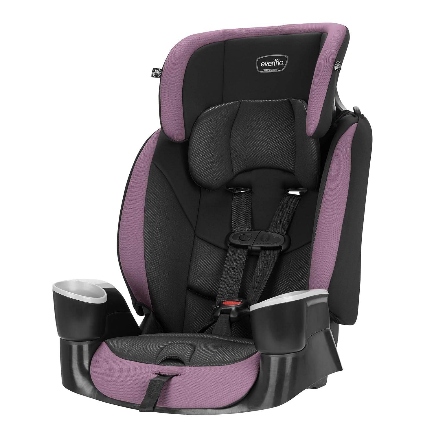 Maestro Sport Convertible Booster Car Seat, Forward Facing, High Back, 5-Point Harness, for Kids 2 to 8 Years Old, Whitney Pink