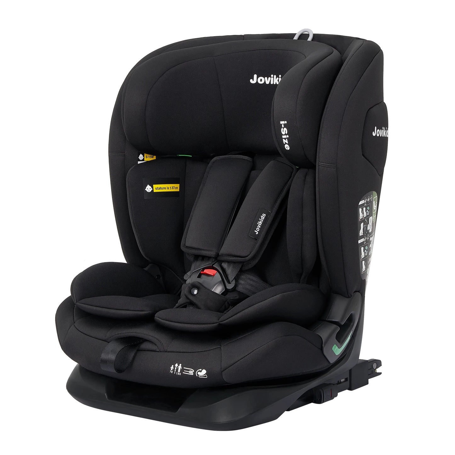 Jovikids CICI TT ECE R129 i-Size Baby Car Seat for Child 15 Months-12 Years