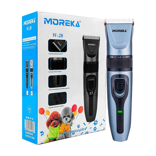 [GD] Professional Pet Grooming Kit with Electric Shaver, 4 Combs, Nail Clippers, Metal Comb, Scissors and