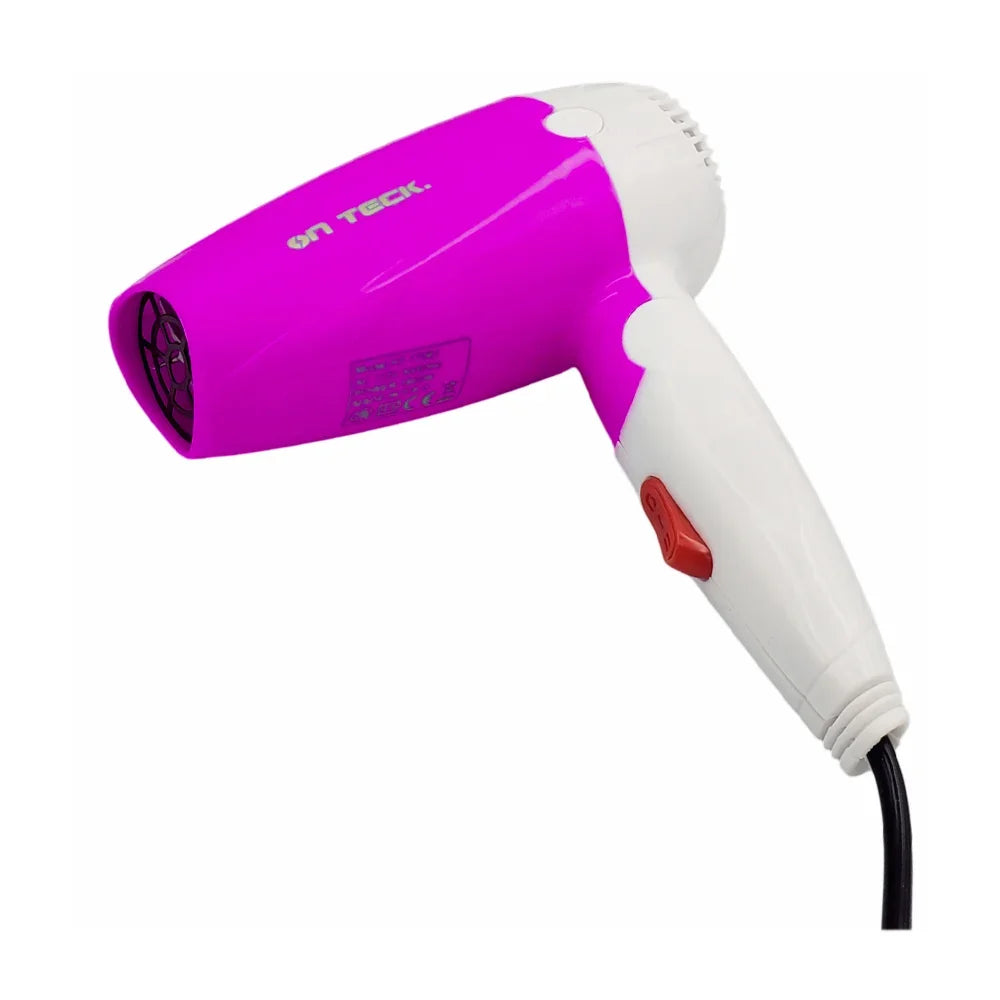 [GD] Professional Electric Foldable Hair Dryer, 1600w / on teck / ht-17081