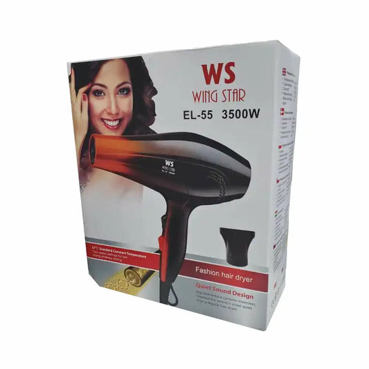 [GDL] Wing Star Professional Ionic Hair Dryer 3-Speed 3500W Variety of Colors for Hotel Use-EL-55