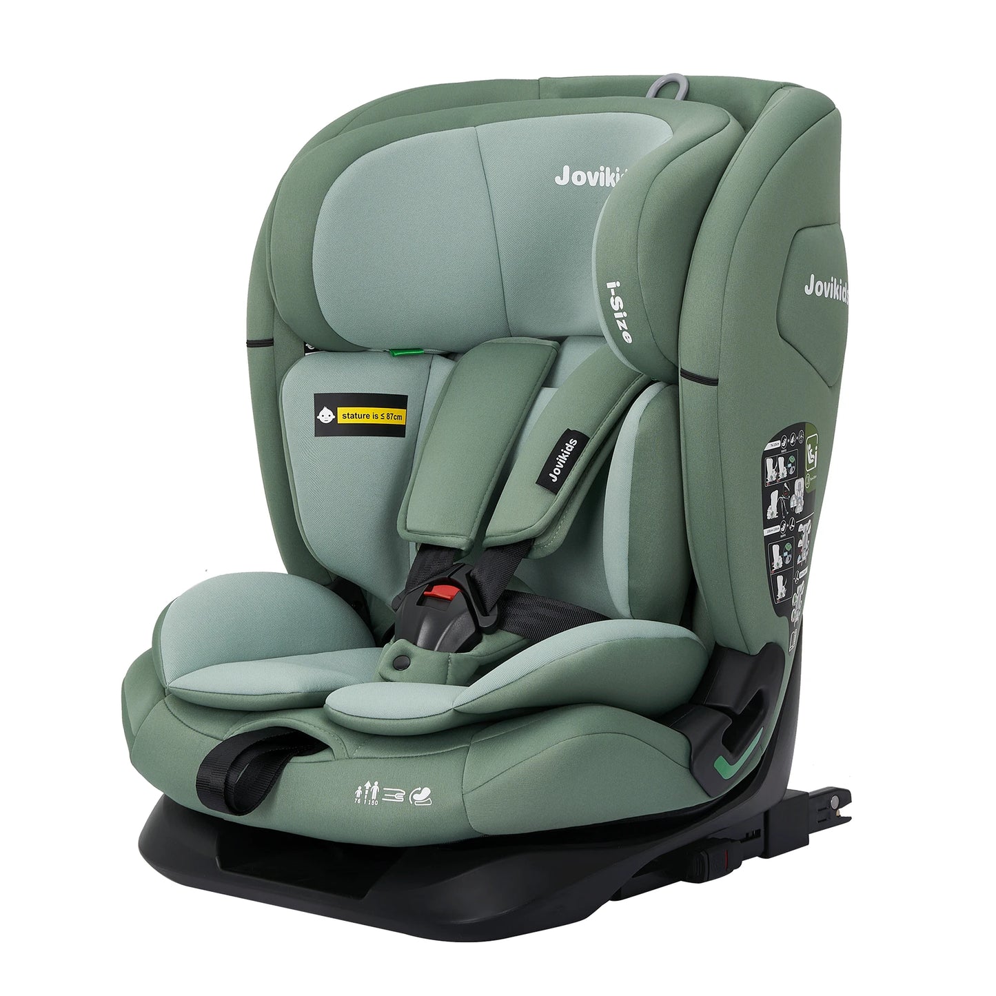 Jovikids CICI TT ECE R129 i-Size Baby Car Seat for Child 15 Months-12 Years