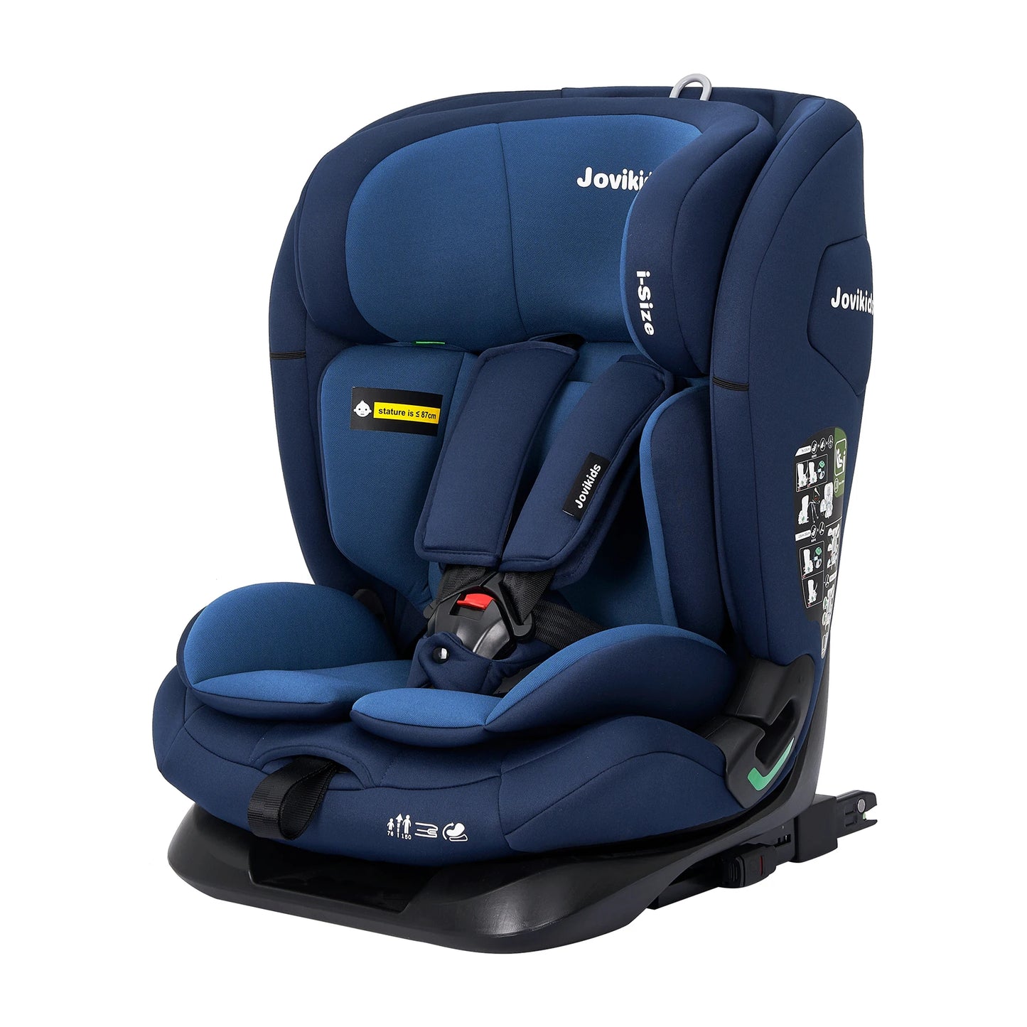 Jovikids CICI TT ECE R129 i-Size Baby Car Seat for Child 15 Months-12 Years