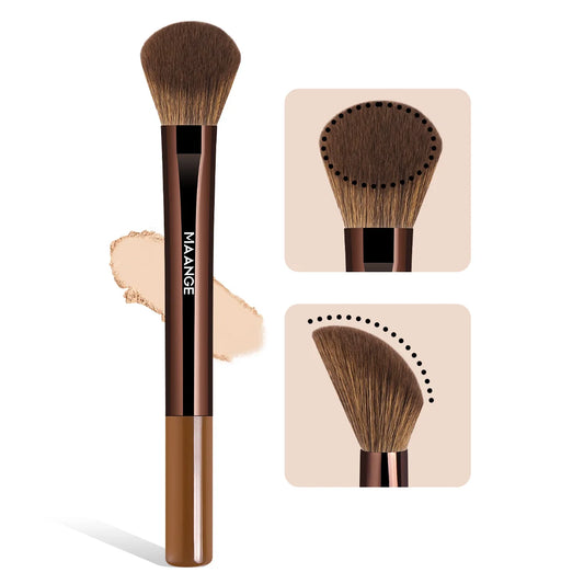 MAANGE 1pcs Makeup Brush Brightening Brush Powder Brush Multi-purpose Facial Makeup Brush Makeup Tools Suitable for Beginners