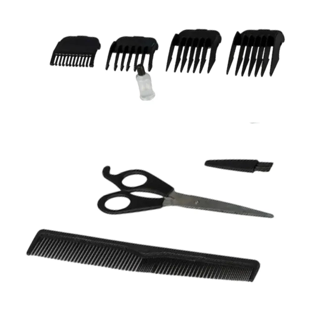 [GD] Corded shaver with 4 combs, comb, scissors and mini brush