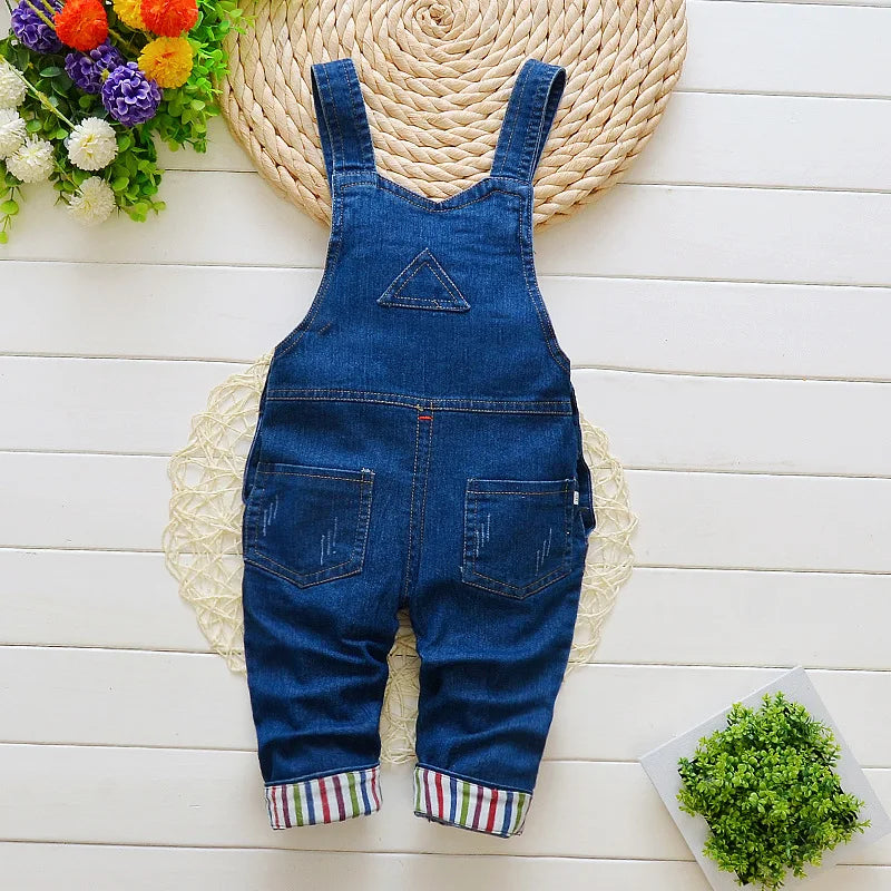 IENENS Trend, ropa para niños y bebés, ropa para niñas, jerséis de mezclilla, pantalones vaqueros, monos para niños pequeños, mono, pantalones de peto