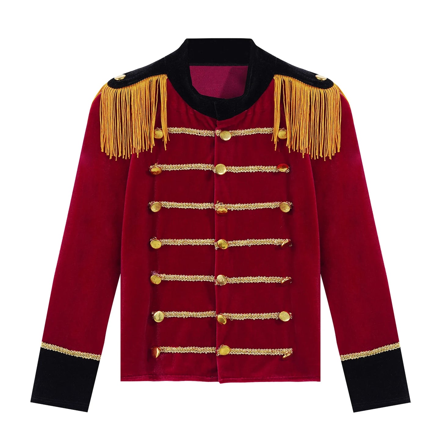 Kids Drum Trumpet Costume Royal Honor Guard Uniform Girls Boys Tassel Circus Ringmaster Jacket Halloween Nutcracker Costumes