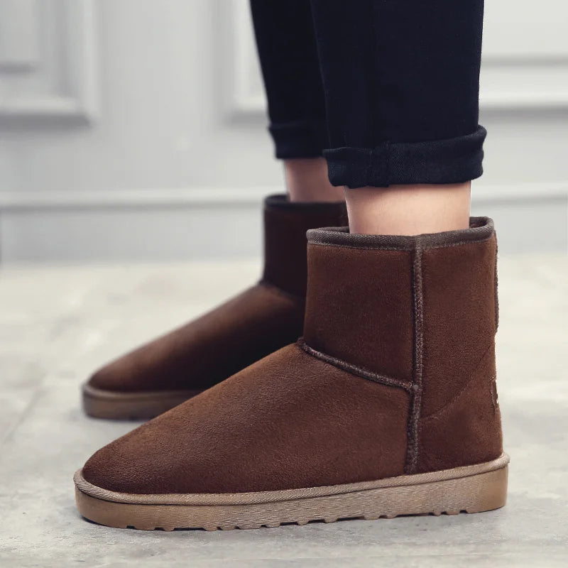2026 Snow Boots Unisex Winter Shoes Men Women Outdoor Shoe For Man Fur Warm Footwear Boot Comfortable Sneaker Boots For Woman