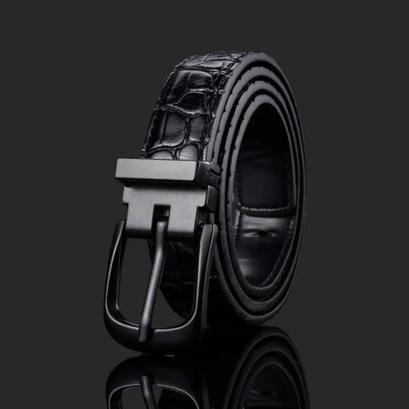 High quality latest children's belt Fashion Leather Belts Luxury design metal Pin buckle Boys/girls Waistband Waist Belt Gift