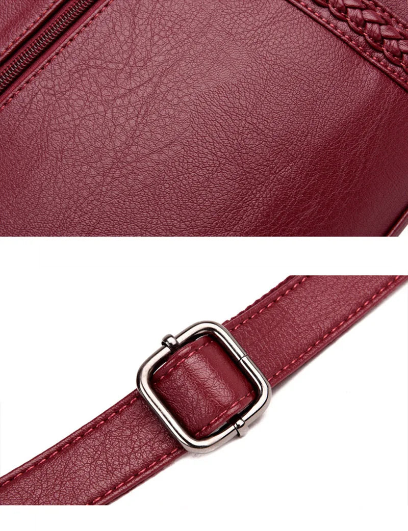 Women Luxury Handbags For Women PU Leather Bag High Quality Female Shoulder Bags Famous Designer Crossbody Bag Sac A Main