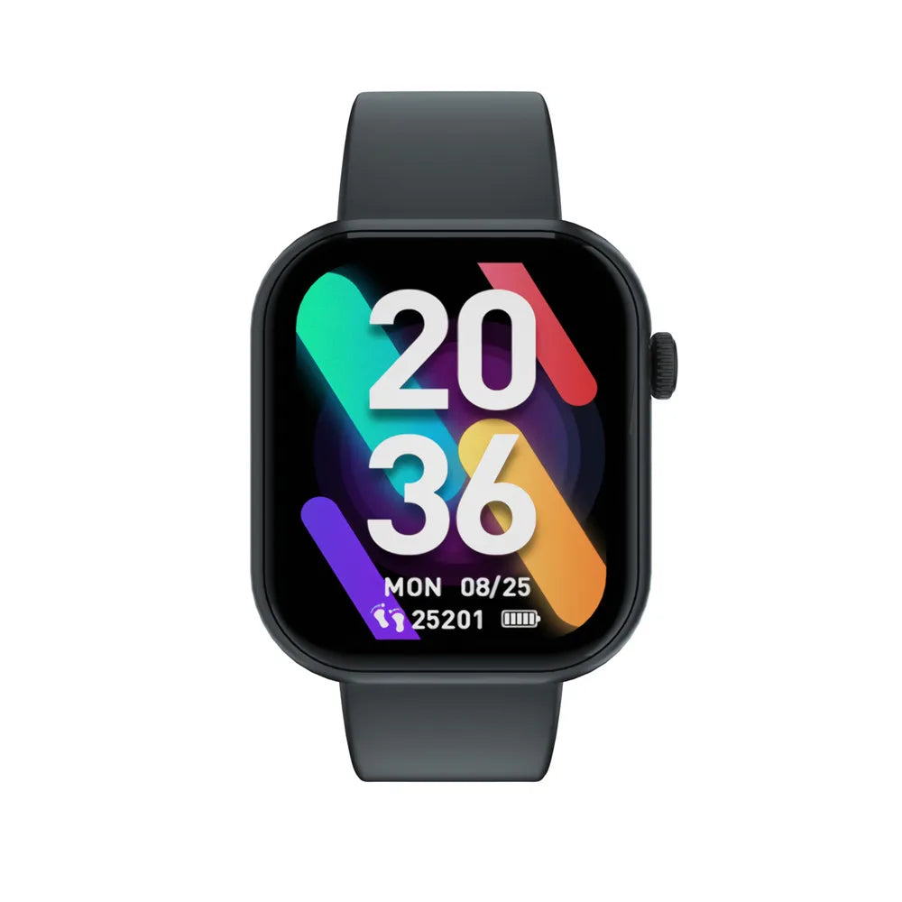 Cubot C5 Smart Watch 1.7"Heart Rate Monitor 10 Sport Modes 5ATM Waterproof Call Message Notification Women Men Sports Smartwatch