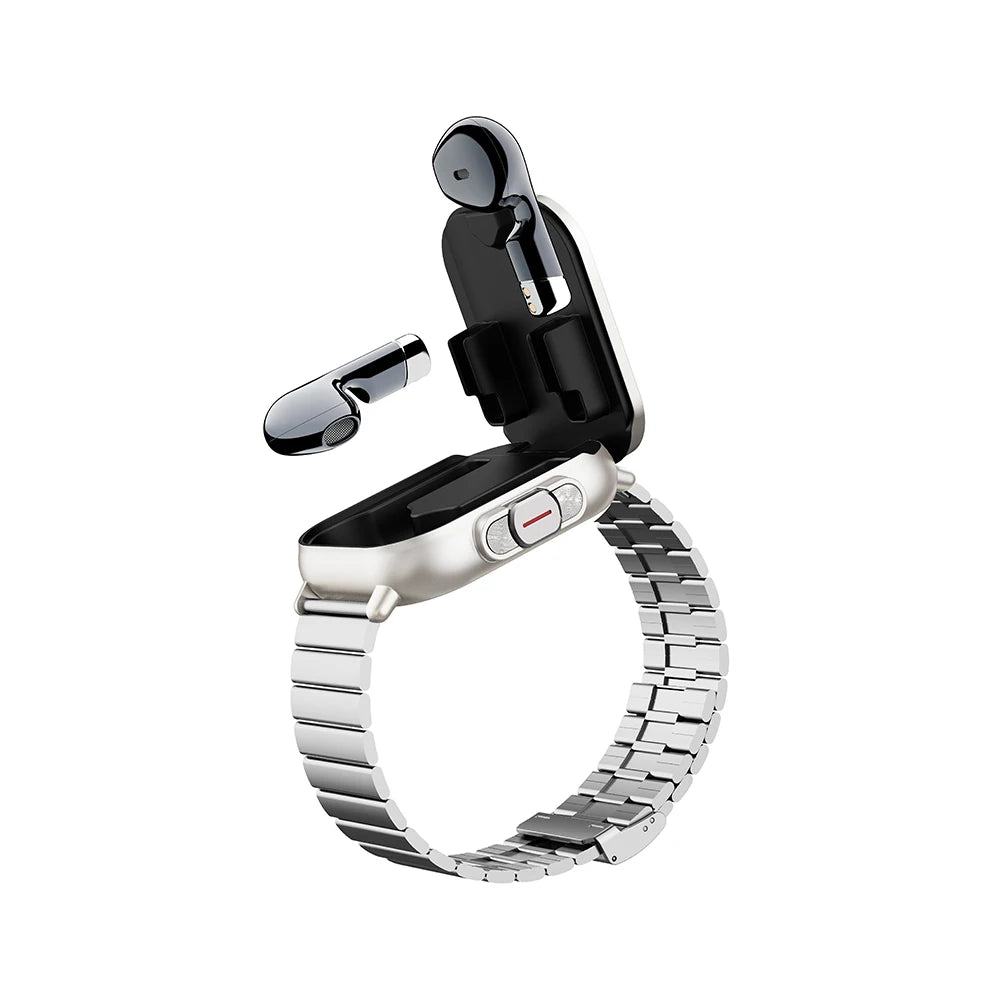 2024 Hot Selling 2 in 1 Smartwatch TWS Earbuds Hot Sale High Quality Men Digital Sport  Smart Watch with Earbuds