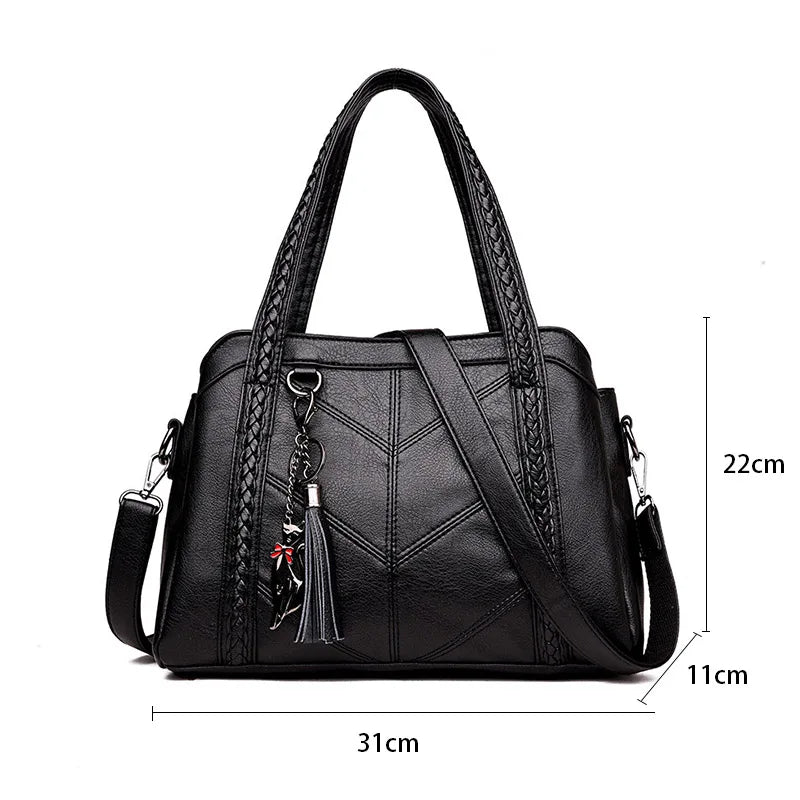 Women Luxury Handbags For Women PU Leather Bag High Quality Female Shoulder Bags Famous Designer Crossbody Bag Sac A Main