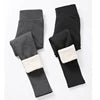 Skinny Thick Velvet Wool Fleece Girls Leggings Women Trousers Lambskin Cashmere Pants for Women Leggings