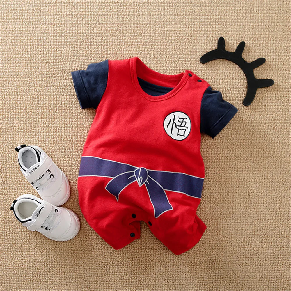 NASHAKAITE  Anime Baby Romper Newborn baby boy Clothes Cartoons Costumes Jumpsuit Baby Clothes infant Baby Overalls For Kids