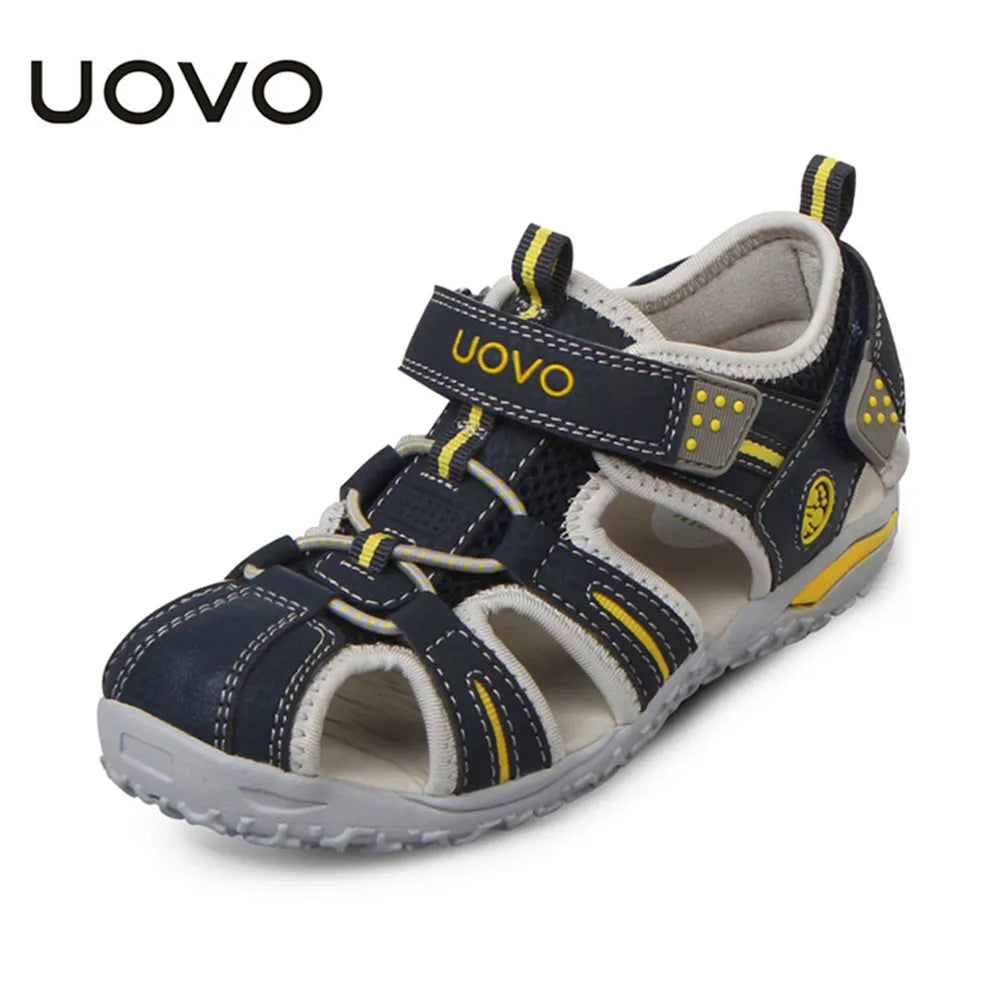 UOVO Children Footwear Kids Sandals For Little Girls And Boys Summer Beach Shoes Eur #24-38