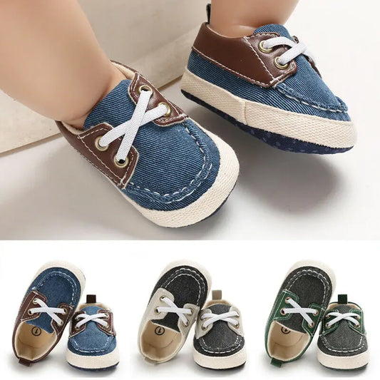 0-18M Baby Girl Soft Lovely Comfortable Sole Cotton Crib Shoes Boy Casual Sneaker Sport Shoes Toddler Patchwork Shoes Newborn