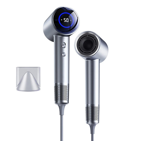 Professional Salon Stand Hair Dryer With Ionic Technology Speed Efficiency for Hotels Outdoor Garages Hot Heat Settings Nozzles