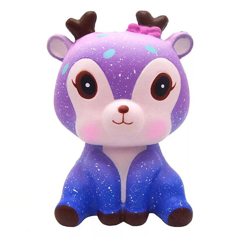 Jumbo Kawaii Popcorn Fries Panda Squishy Cake Deer Milk Squeeze Toys Slow Rising Cream Scented Antistress Child Kid Baby Toys