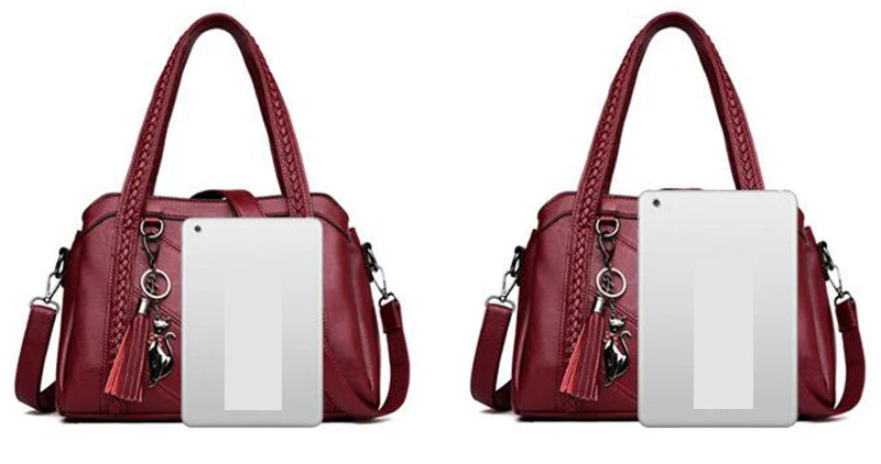 Women Luxury Handbags For Women PU Leather Bag High Quality Female Shoulder Bags Famous Designer Crossbody Bag Sac A Main