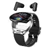 T97 2 in 1 Women SmartWatch with Wireless Earbuds IP67 Waterproof BT Call  Sleep Monitor BT Headset Men Smart Watch 2025
