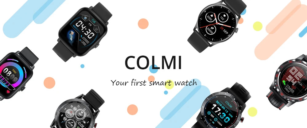 COLMI C81 2.0'' AMOLED Smartwatch Support AOD, 100 Sports Modes, IP68 Waterproof Smart Watch Men Women PK Ultra Series 8