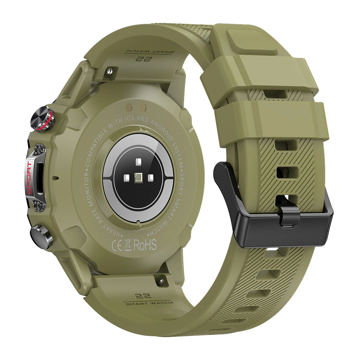 HK87 AMOLED Smart Watch  2024 1.43inch 466*466 Outdoor Sports BT Calling 410mAh Battery Health Heart Rate BP Monitoring  PK AK56