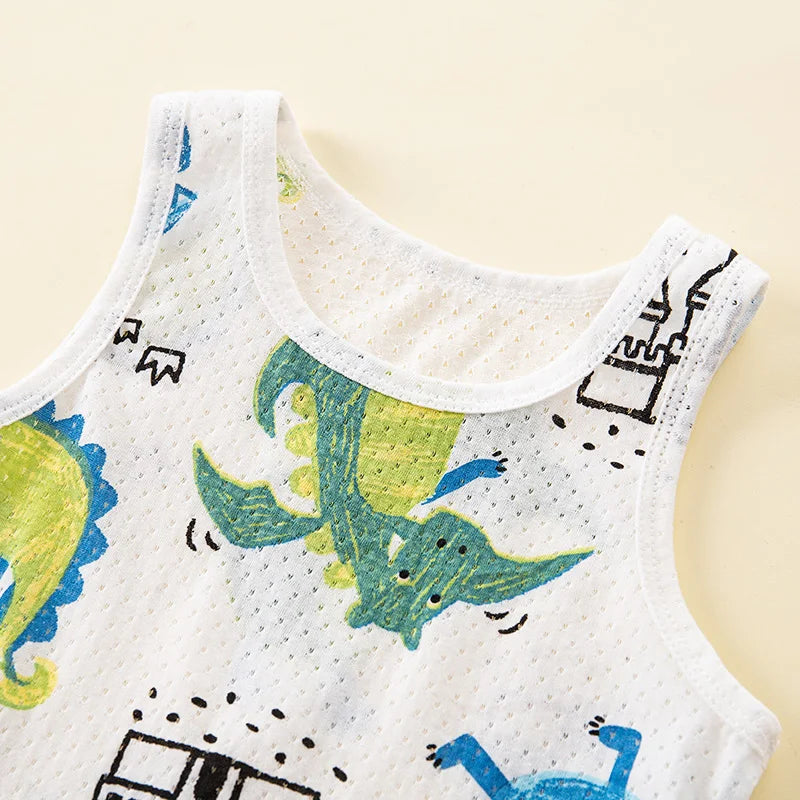 Children Pajamas for Girls Boys 1 to 2 3 4 5 6 7 8 9 Years Cotton Green Pink Toddler Girl Pijama Short Set Teen Boy Pyjama Suit