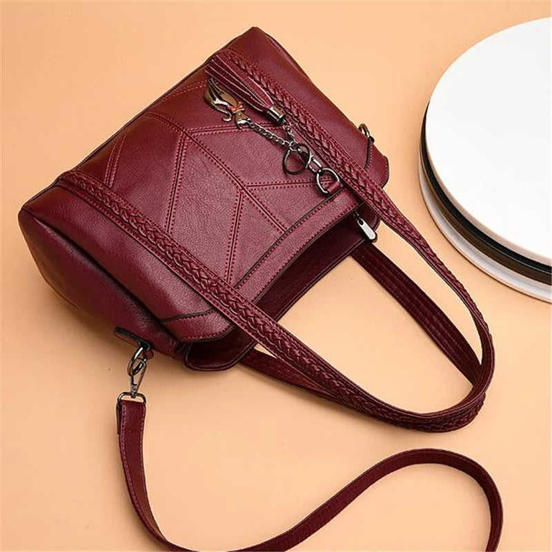 Women Luxury Handbags For Women PU Leather Bag High Quality Female Shoulder Bags Famous Designer Crossbody Bag Sac A Main