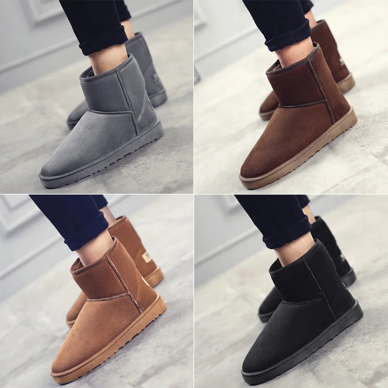 2026 Snow Boots Unisex Winter Shoes Men Women Outdoor Shoe For Man Fur Warm Footwear Boot Comfortable Sneaker Boots For Woman