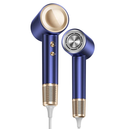 Electric Hair Dryer Machine for Salons for Hotels Outdoor Use Plastic Bldc Blower With Concentrator Nozzle Hot Heat Settings